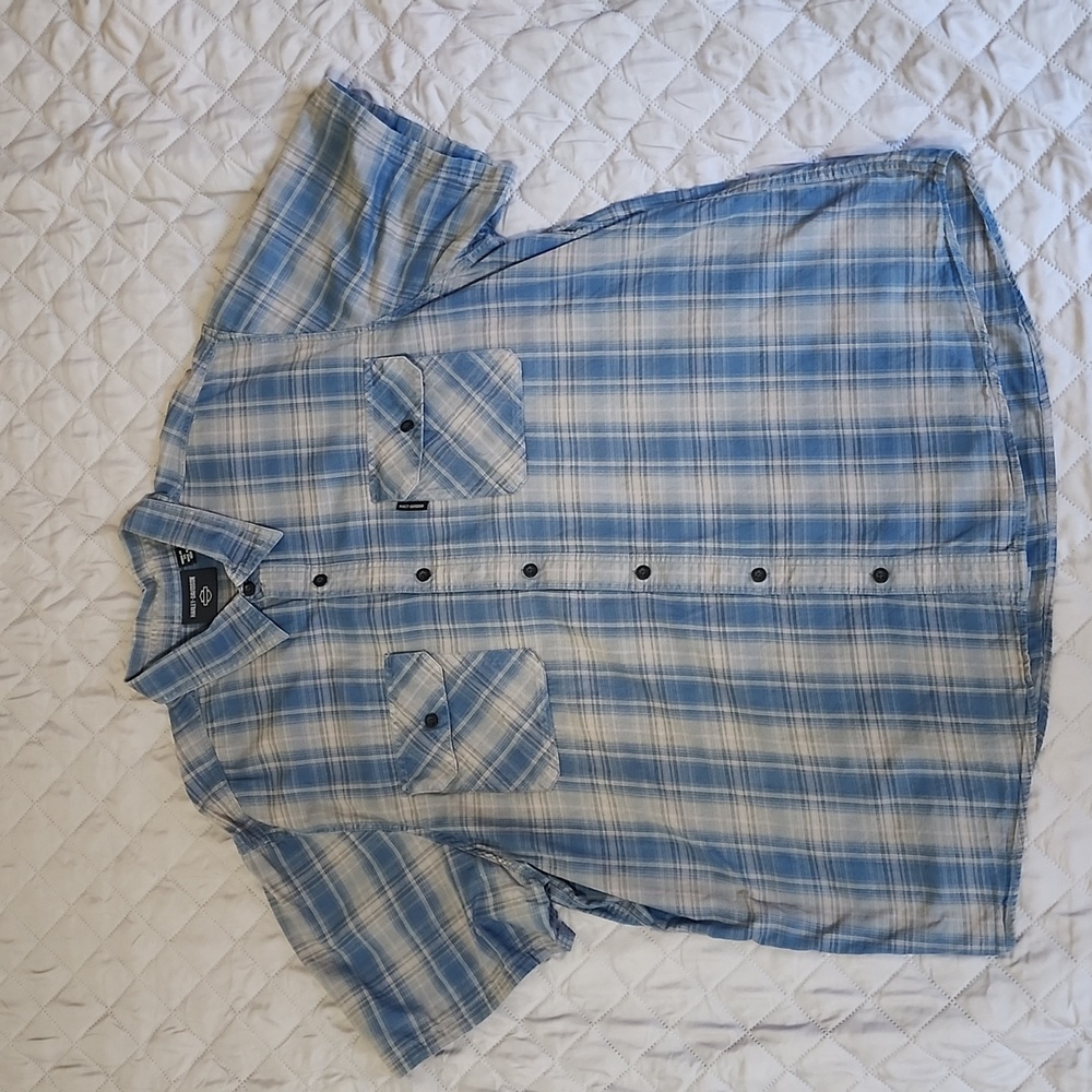 Men's Harley button down 3XL